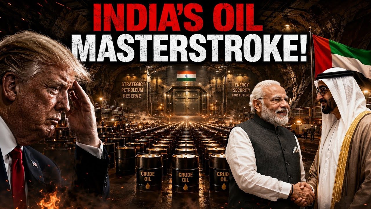 India's Secret Weapon: Why UAE is Storing 30 Million Barrels of Oil in India