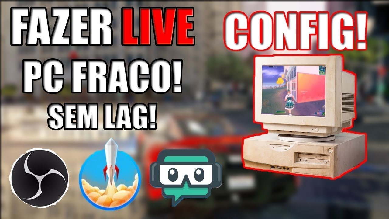 COMO FAZER LIVE COM PC FRACO E INTERNET FRACA ( StreamLabs Obs ) | Tutorial.