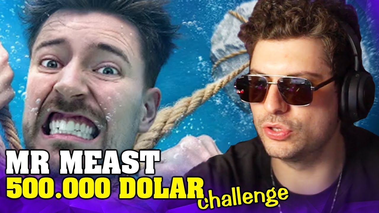 HYPE ''500.000 Dolar İçin Boğulma Riskini Göze Alır Mıydın?'' VİDEOSUNU İZLİYOR! | MrBeast