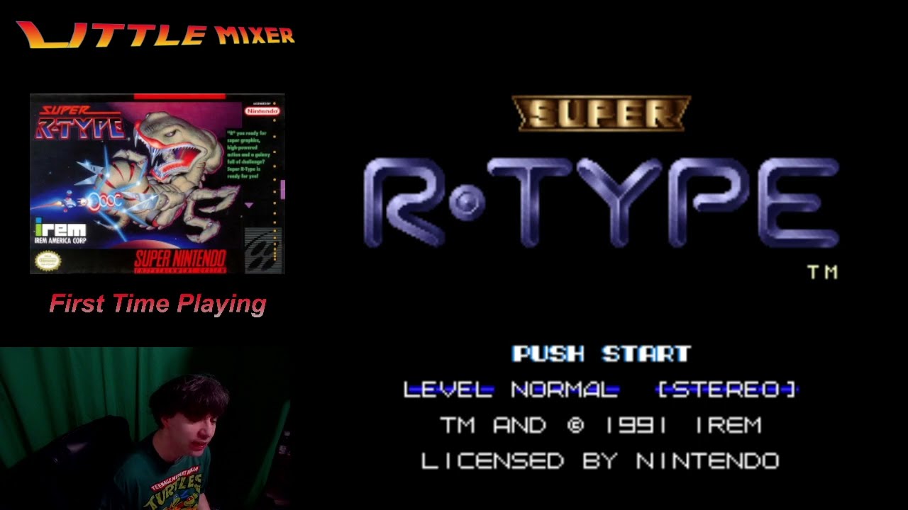 11 HOURS of torture with Super R-Type on SNES!
