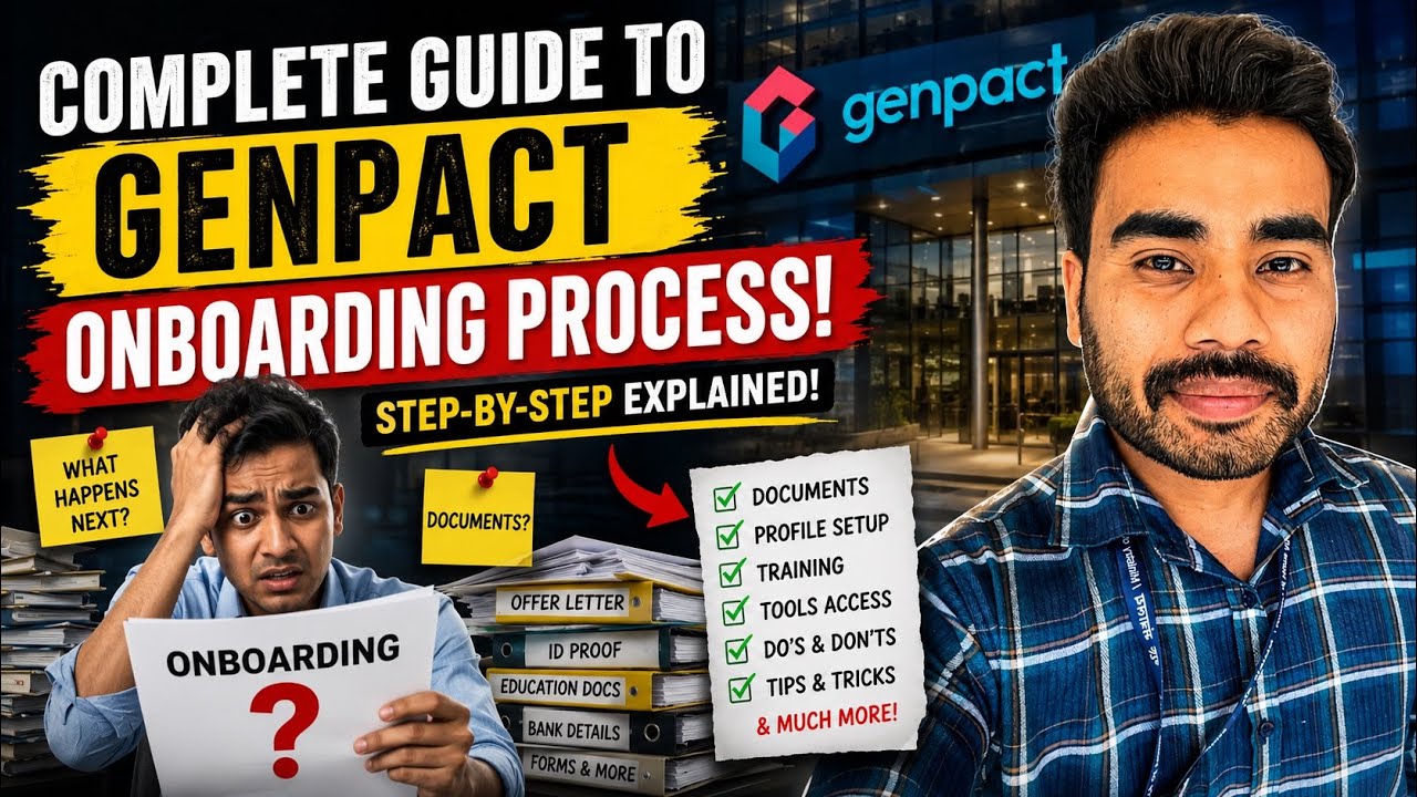 Genpact Onboarding process and required Documents Explained.