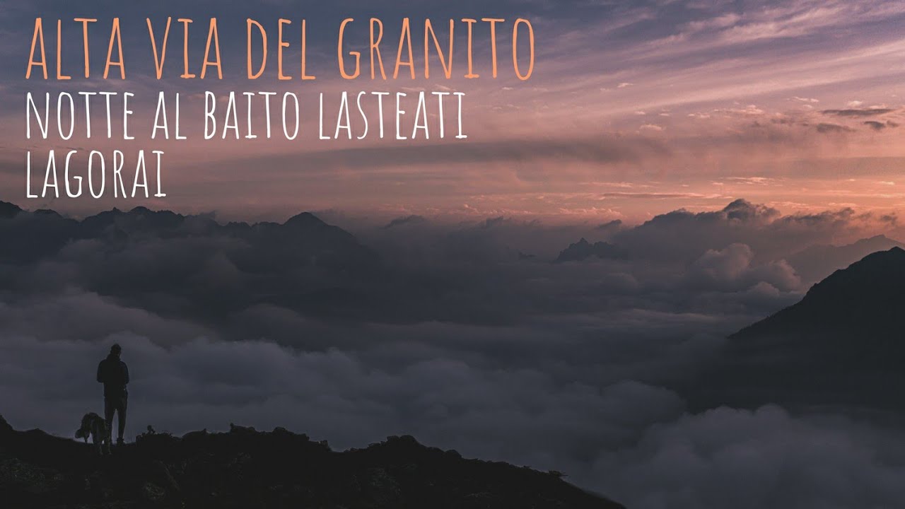 ALTA VIA DEL GRANITO - trekking di 2 giorni nei LAGORAI con notte al Baito dei Lasteati