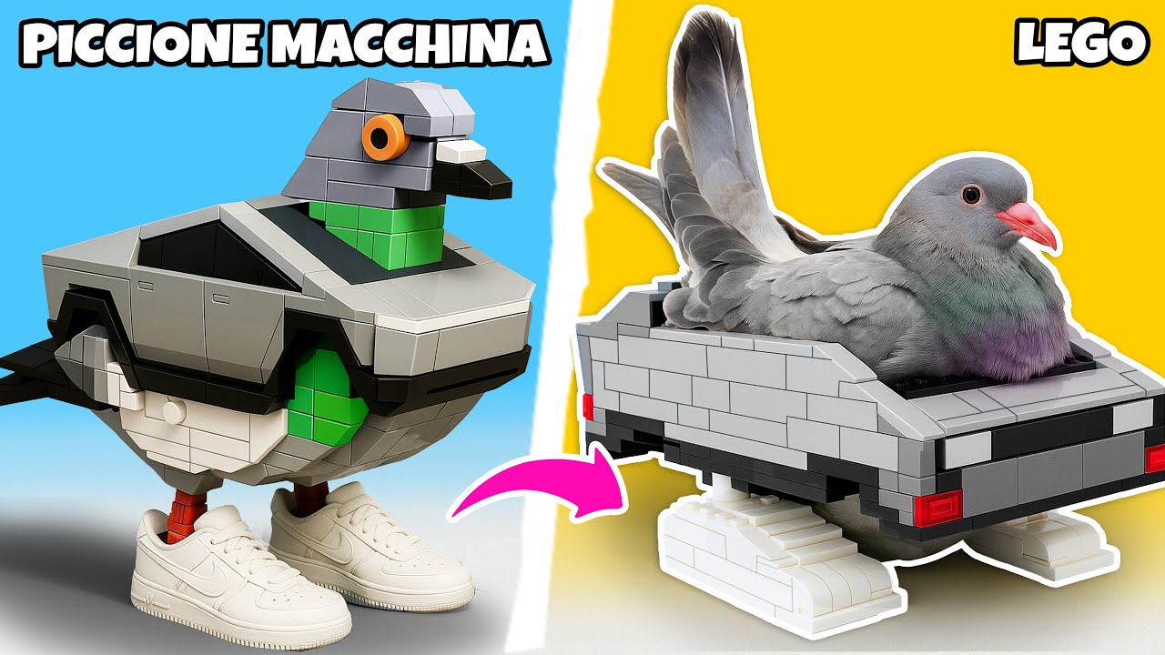 When BRAINROT ANIMALs in LEGO | BricksUP