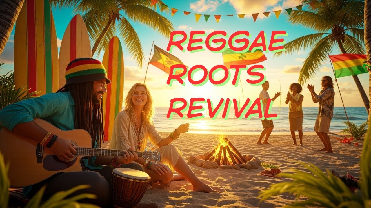 Sunset Hues Reggae 🌅 Mellow Island Grooves for a Beach Night Chill