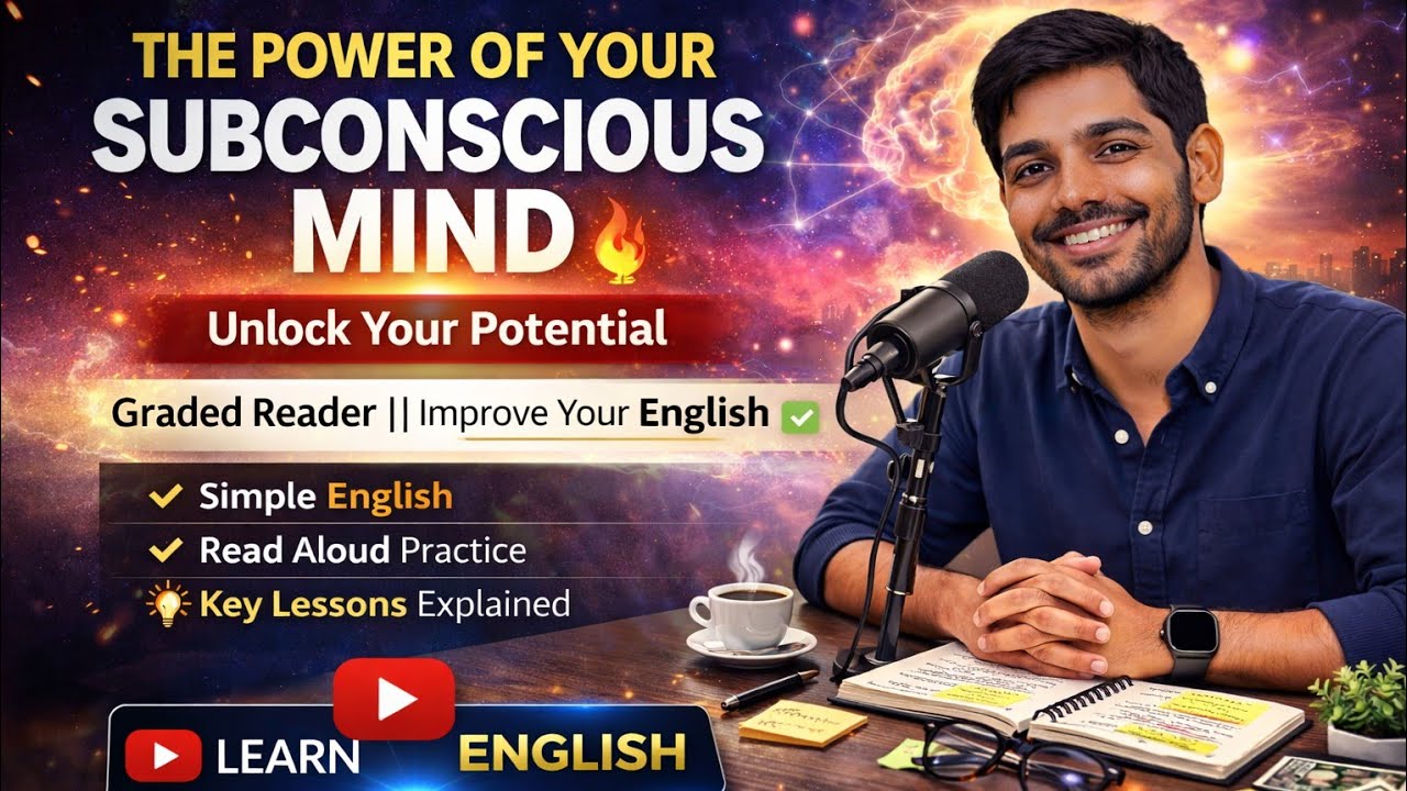 The Power of Your Subconscious Mind 🔥 || Learn English Through Book Summary || Listening Practice ✅
