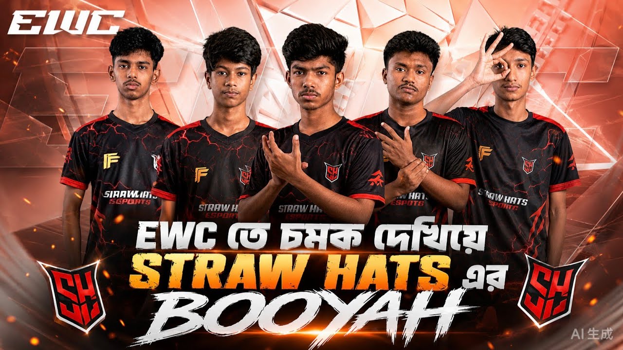 ESPORTS WORLD CUP এ চমক দেখিয়ে BOOYAH দিয়ে কাম ব্যাক STARW HATS এর - SH EWC BOOYAH HIGHLIGHTS 2026