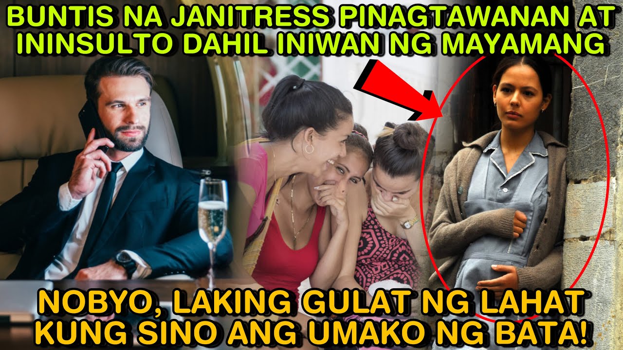BUNTIS NA JANITRESS PINAGTAWANAN AT ININSULTO DAHIL INIWAN NG MAYAMANG NOBYO, GULAT NG LAHAT KUNG…