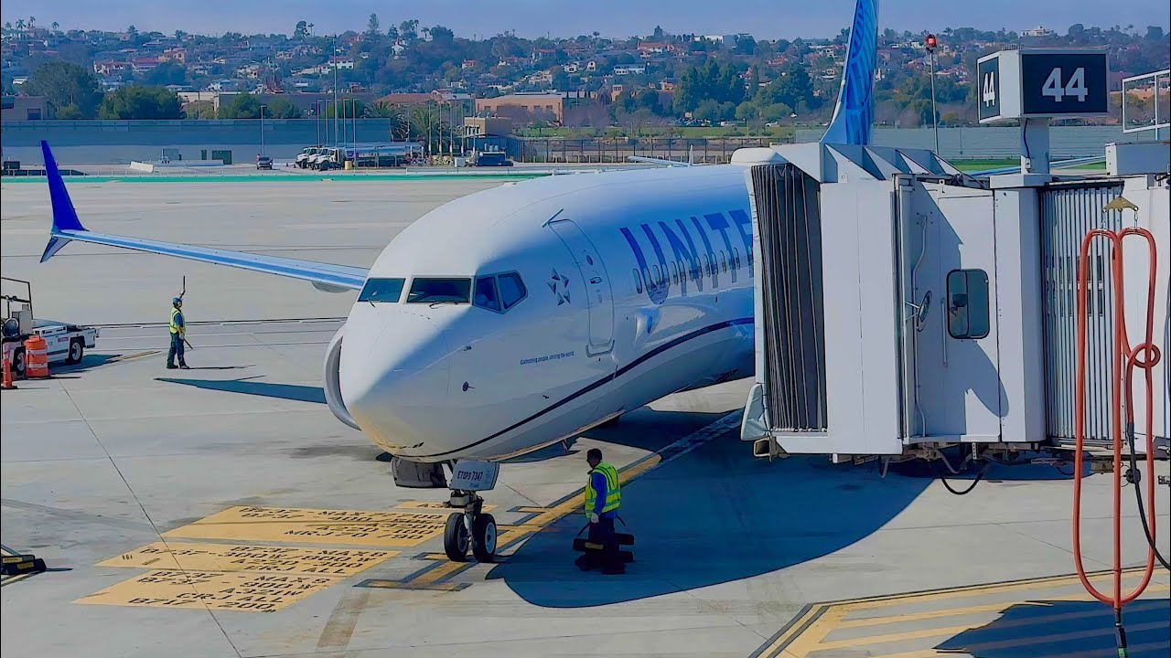San Diego (SAN) - Newark (EWR) - United Airlines - Boeing 737 MAX 8 - 2025 Full Flight