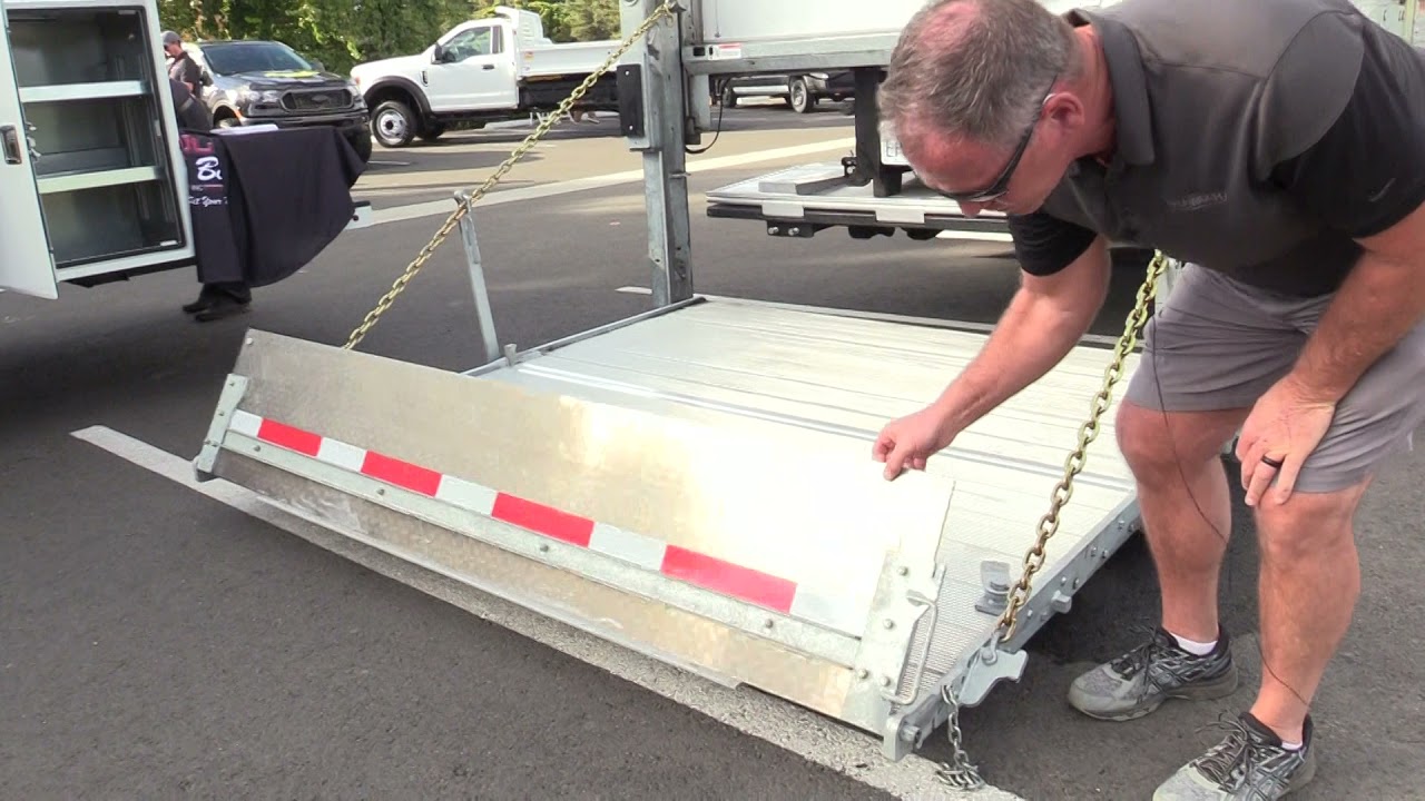 The New Palfinger PTV Railgate Liftgate Features