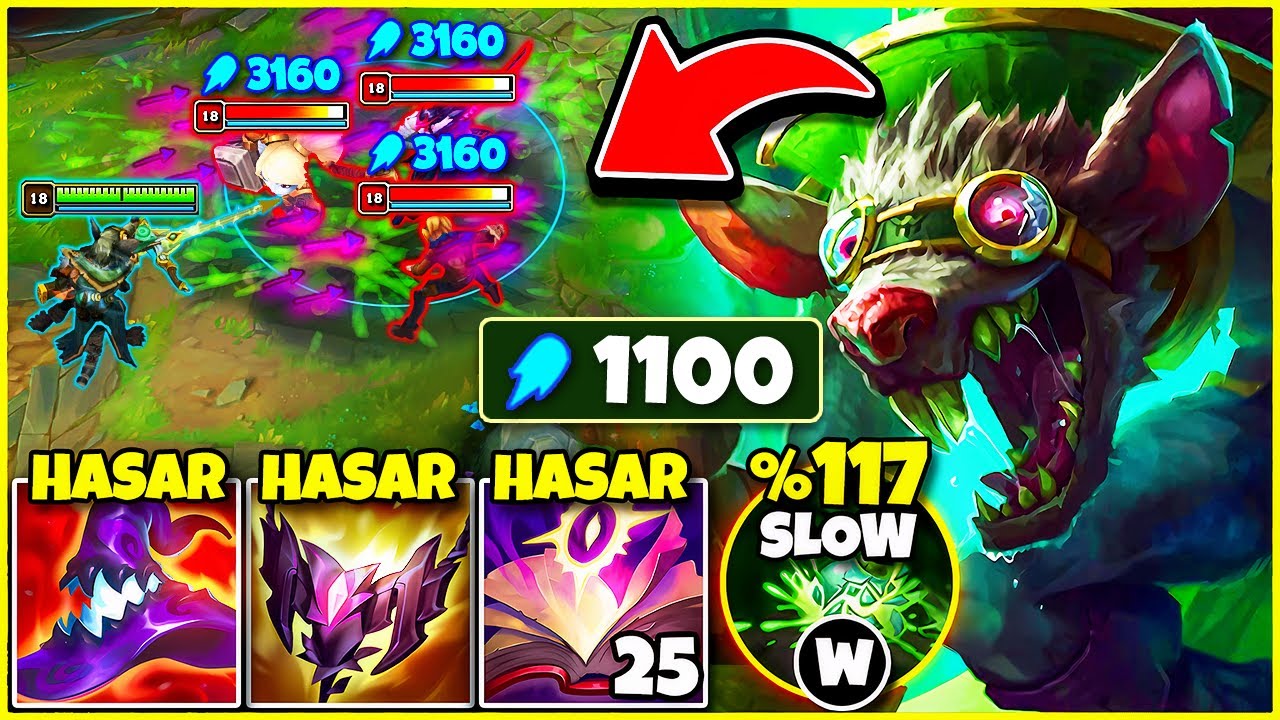 TWITCH İLE 1100 AP KASARSAK NE OLUR? (%117 SLOW 💀)