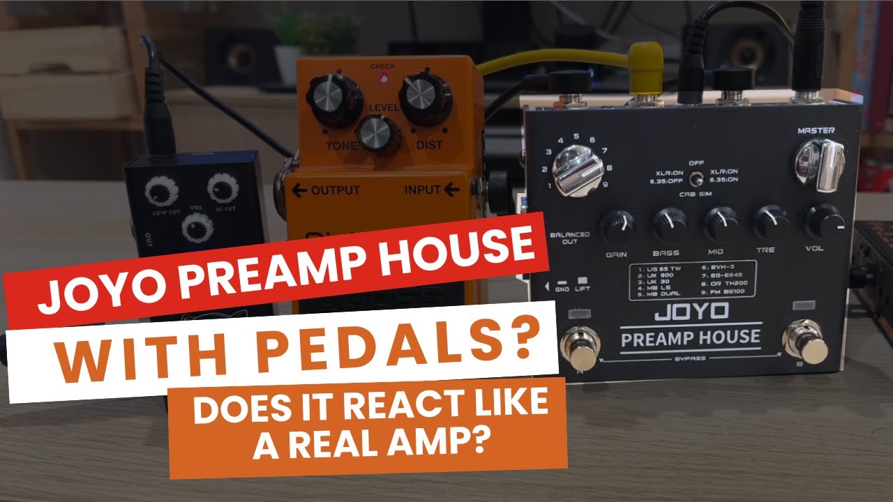 Does the Joyo Preamp House Feel Like a Real Amp with Pedals?