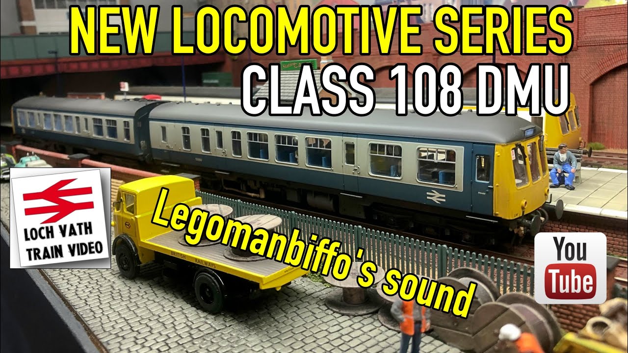 Bachmann Class 108 DMU weathered by Lee's Locos -  DCC Legomanbiffo's Sound Fitted