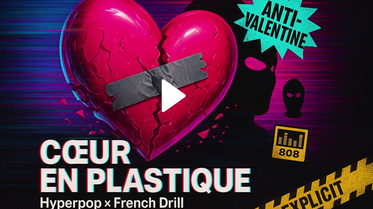 Cœur en Plastique 💔 – Hyperpop × French Drill (Anti Valentine V2) | Rage/Glitch
