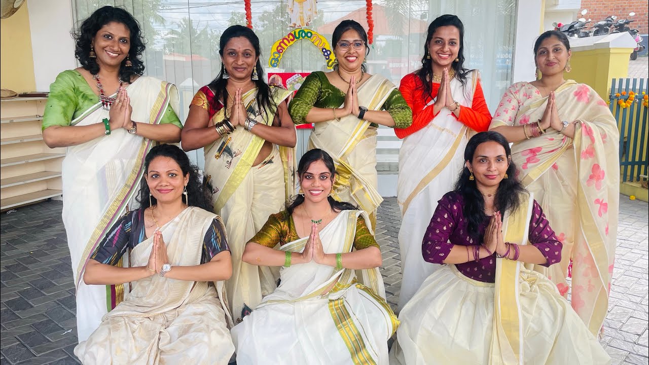 1 hour പ്രാക്ടീസ് കൊണ്ട് ഞങ്ങൾ ഒരുക്കിയ ഓണം ഡാൻസ് 😍| Green valley international school | Trivandrum