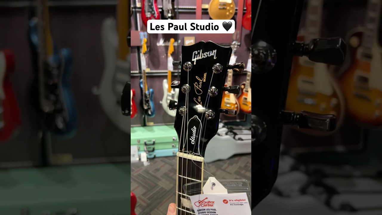 Is it worth the price? #gibson #lespaul #studio #guitar #guitaroftheday #guitarcenter #newguitar