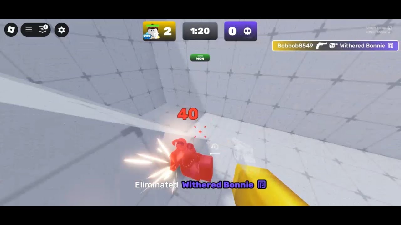 I played the new game mode in Roblox RIVALS