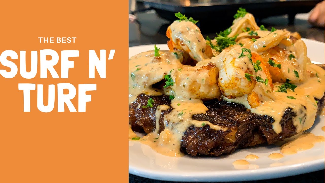 THE BEST SURF & TURF EVER! #steak #holiday #4thofjuly #bbq #seafood