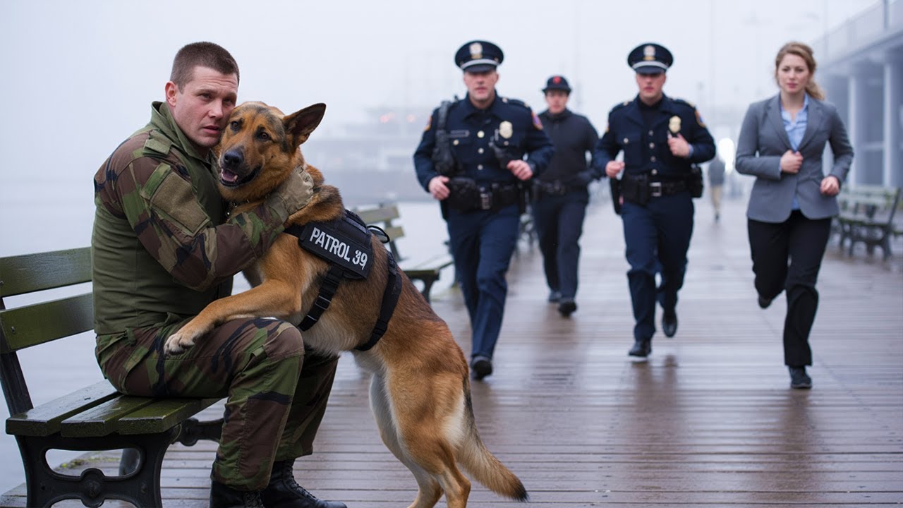 La polizia ordinò al cane di attaccare un Navy SEAL… ma la reazione dell’animale cambiò tutto