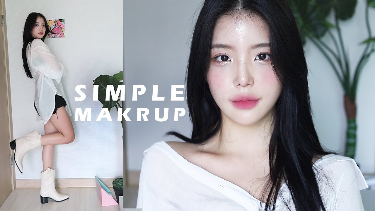 립이 궁금해서 클릭하는 메이크업✨(광채피부표현팁/15분컷초간단)- [쩡유]