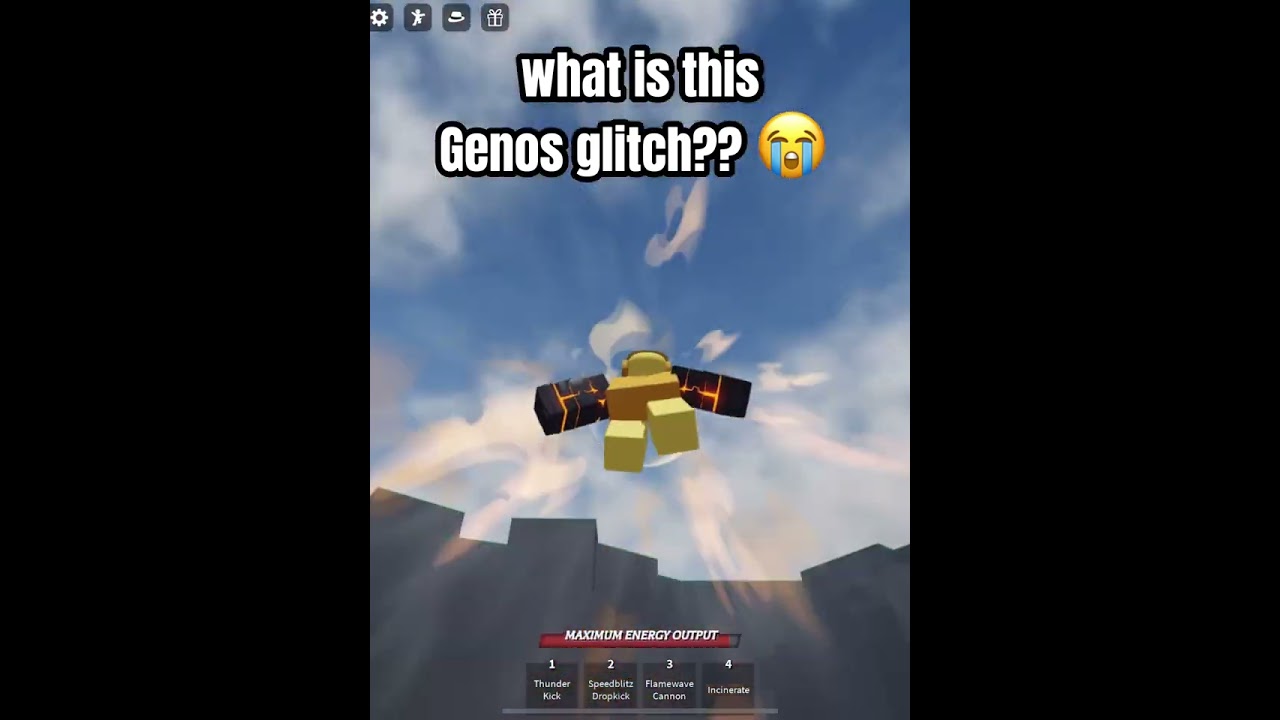 This Genos Glitch is crazy 😭😭 || The Strongest Battlegrounds #tsbg #tsb #roblox #anime #viral