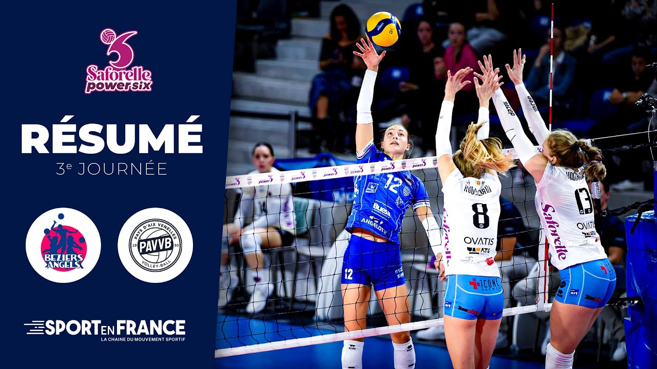 🏐 Le résumé de BÉZIERS - PAYS D'AIX VENELLES (J3) | Saforelle Power 6 2024/25