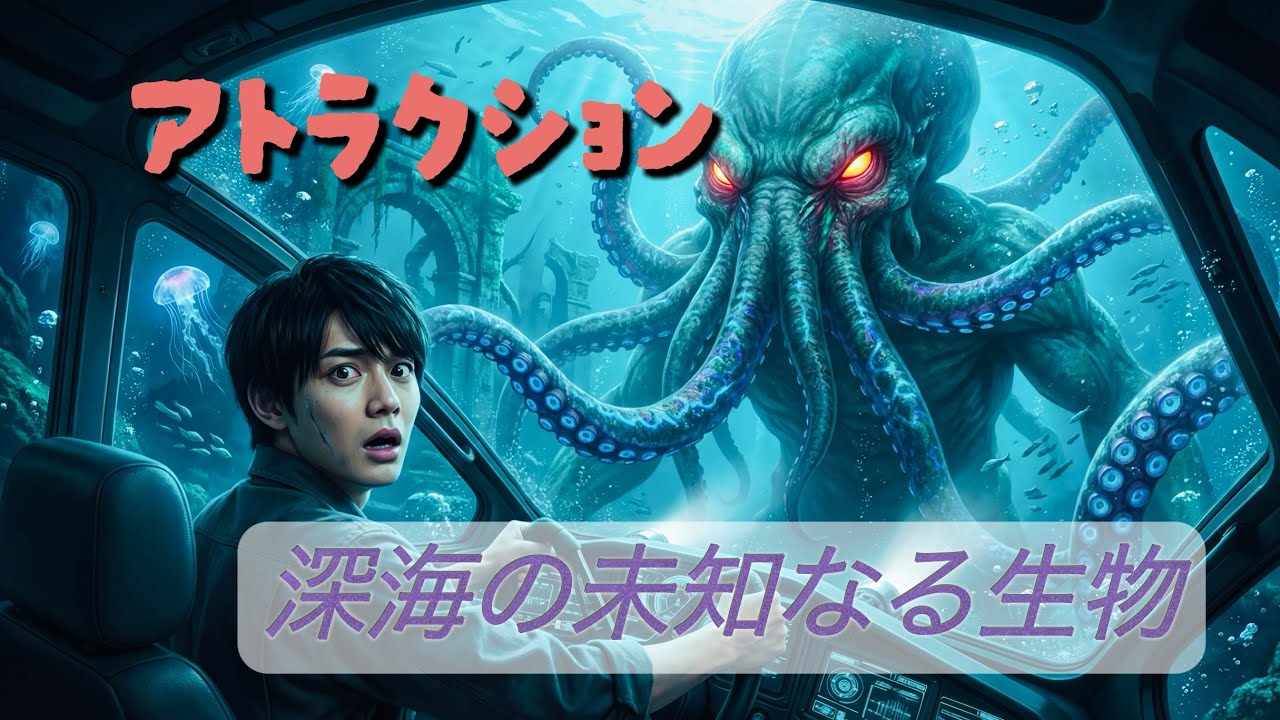 AI体験『深海アトラクション』作ってみた！！【超没入体験】