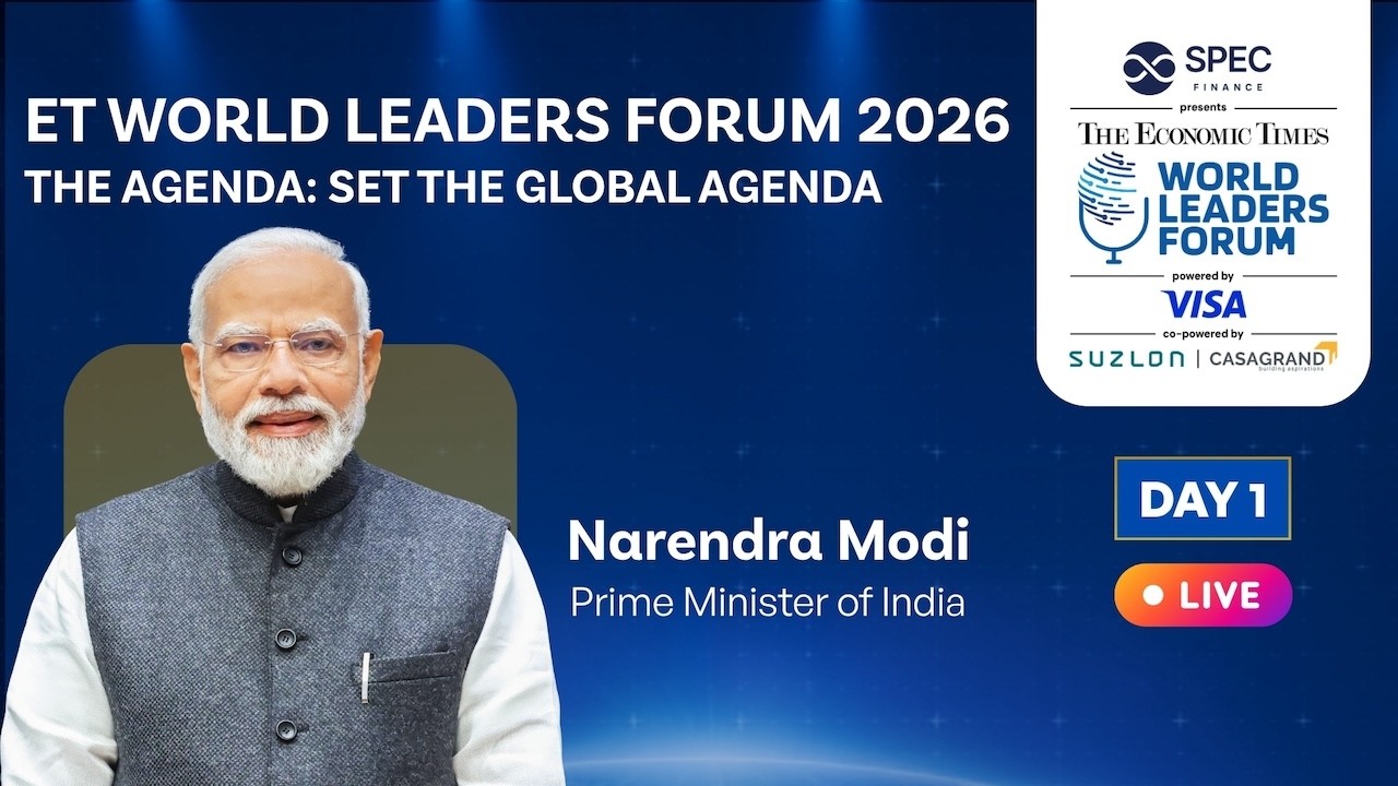 LIVE | PM Modi @ ET WLF 2026: Setting the global agenda | Keynote Address