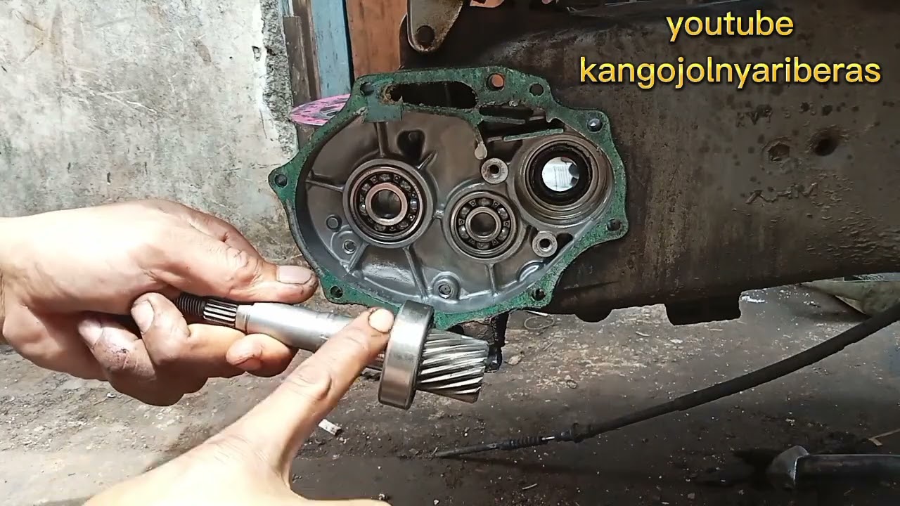 Honda beat karbu penggantian bering/laher as pulley yg oblag