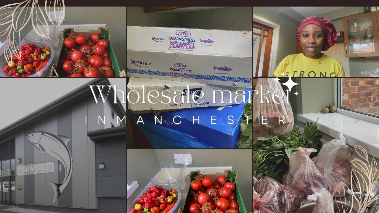 CHEAP FOODSTUFFS IN MANCHESTER ,UK //NEW SMITHFIELD MARKET HAUL // HOW TO SAVE MONEY ON GROCERIES