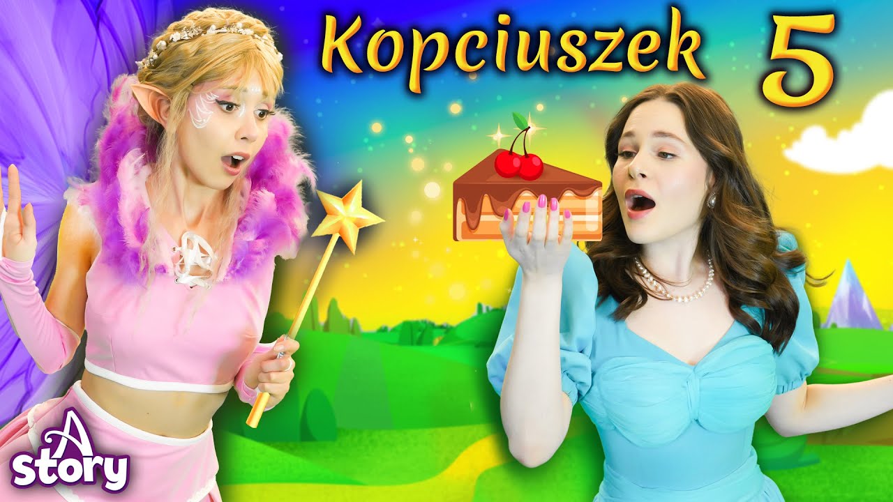 Kopciuszek - Magiczny Tort | Bajki dla dzieci po Polsku | A Story Polish