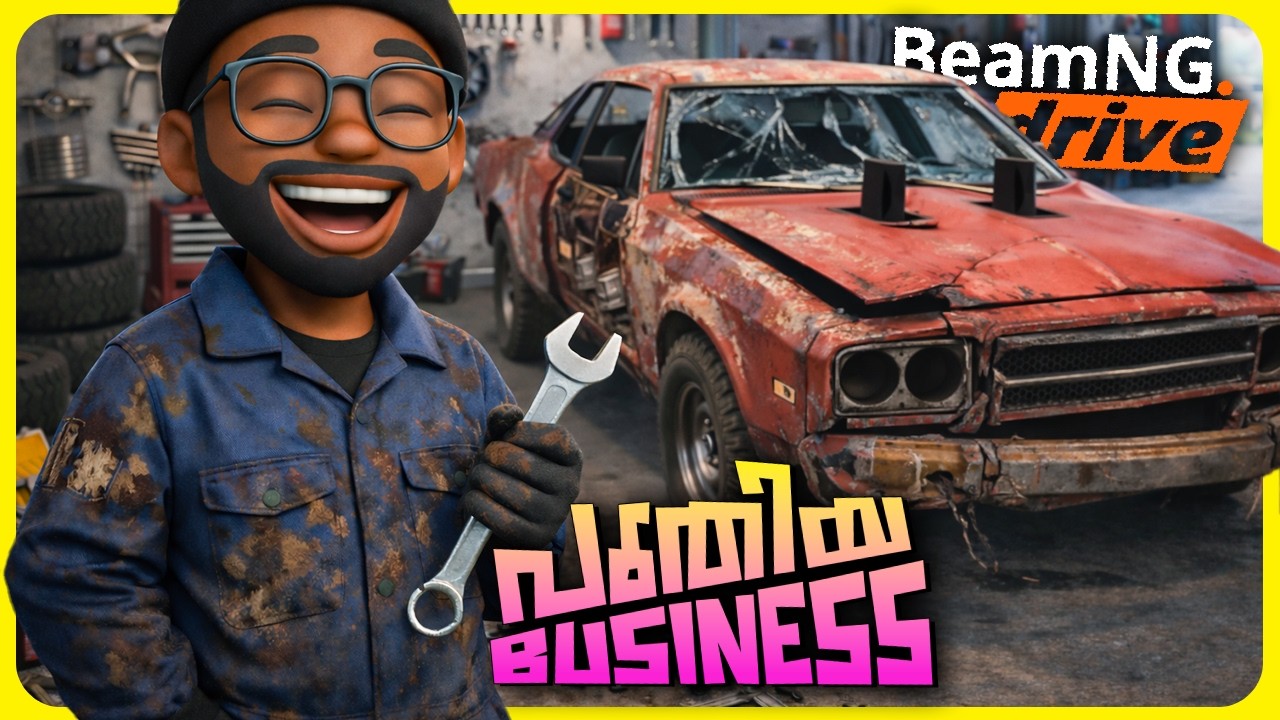 I Bought the WORST Car and Made It INSANE! 🤯 BEAMNG Malayalam