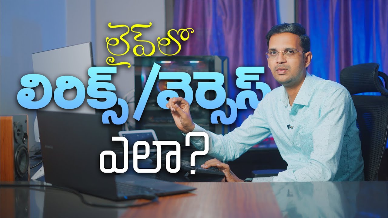 How to Project Verses/Lyrics in OBS Live || Bro. Abraham Kishore || Shofar Prophetic