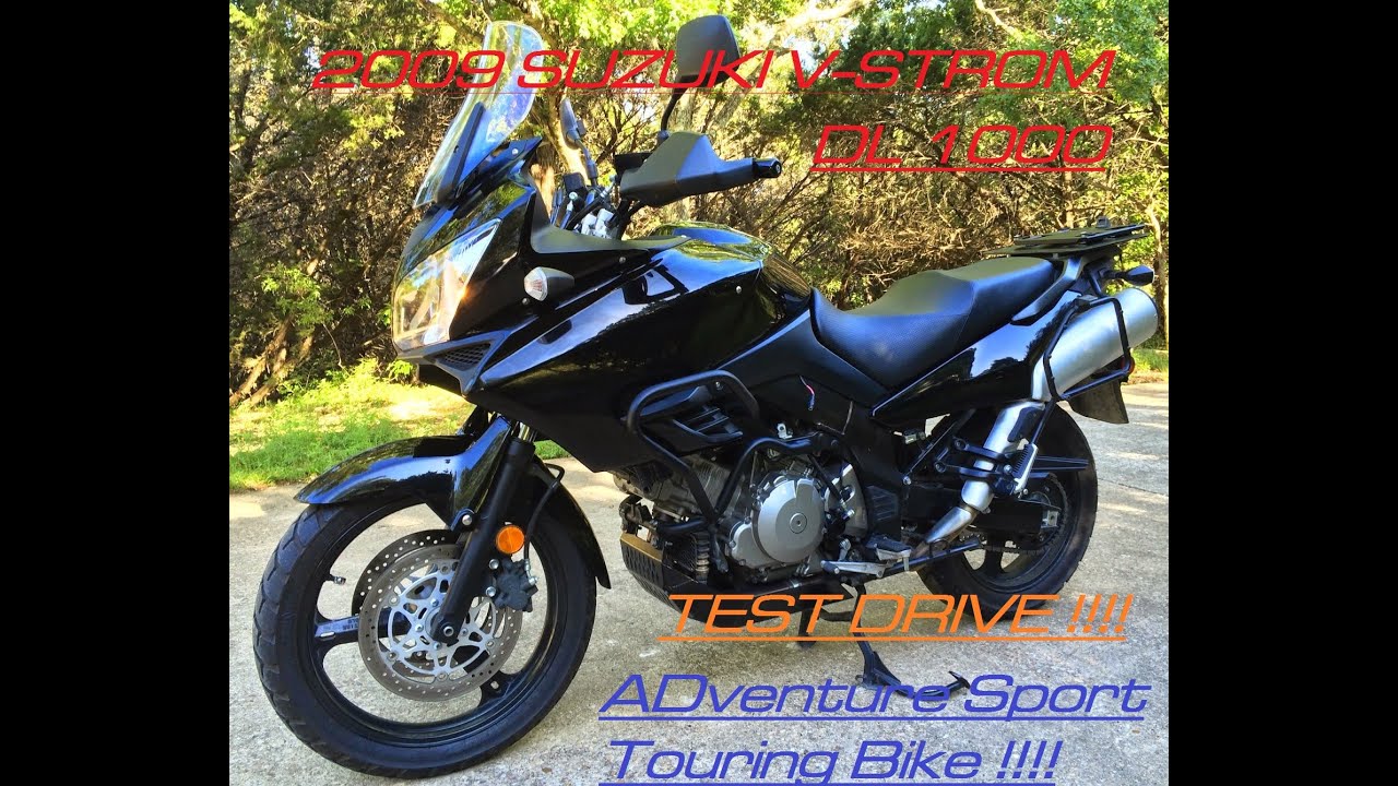 2009 Suzuki V Strom 1000 test drive
