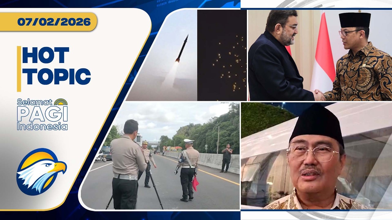 HOT TOPIC - IRAN Balas Serangan Israel, Laka Tol Cipularang, Prabowo Bakal Redam Krisis Timur Tengah