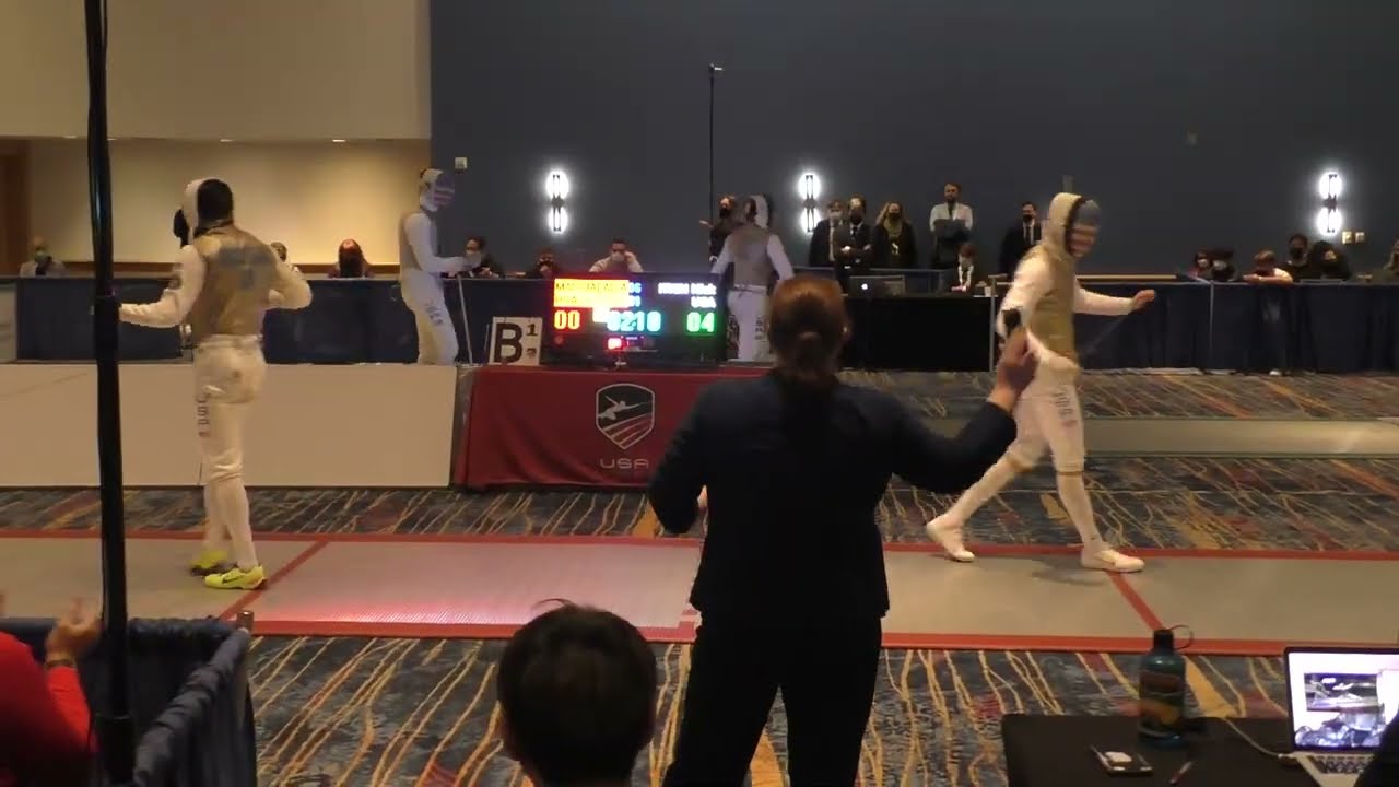 Charlotte Nationals 2022 SMF - L4 - Alex Massialas v Nick Itkin