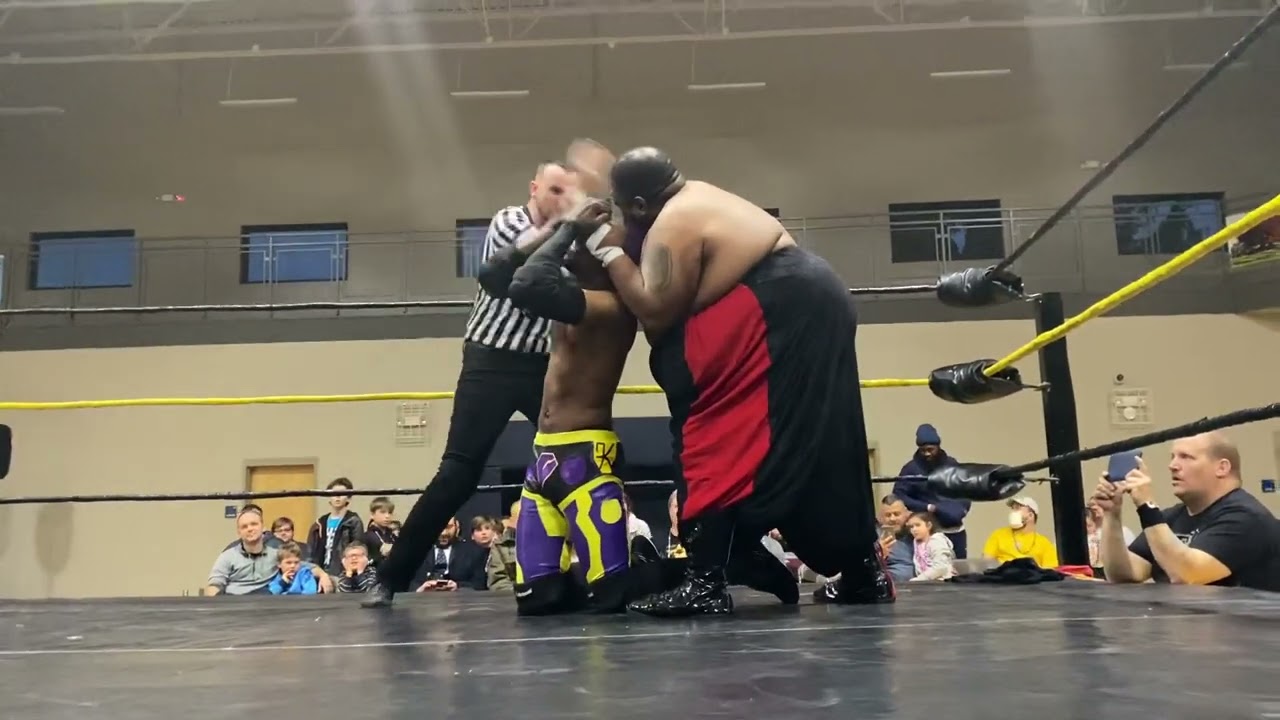 The wild man beast  vs. Kenny nine