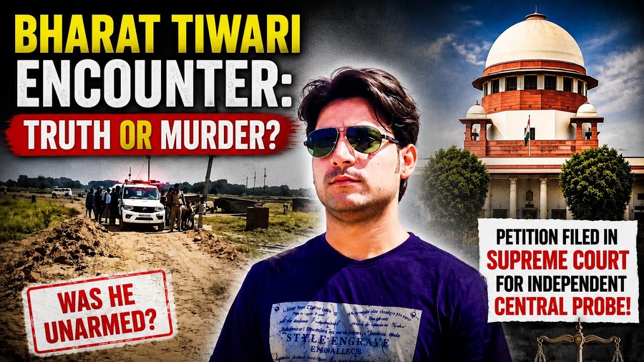 Bharat Tiwari Encounter EXPOSED:Surrendered Then Shot? | Bihar Police Scandal | Full Investigation |