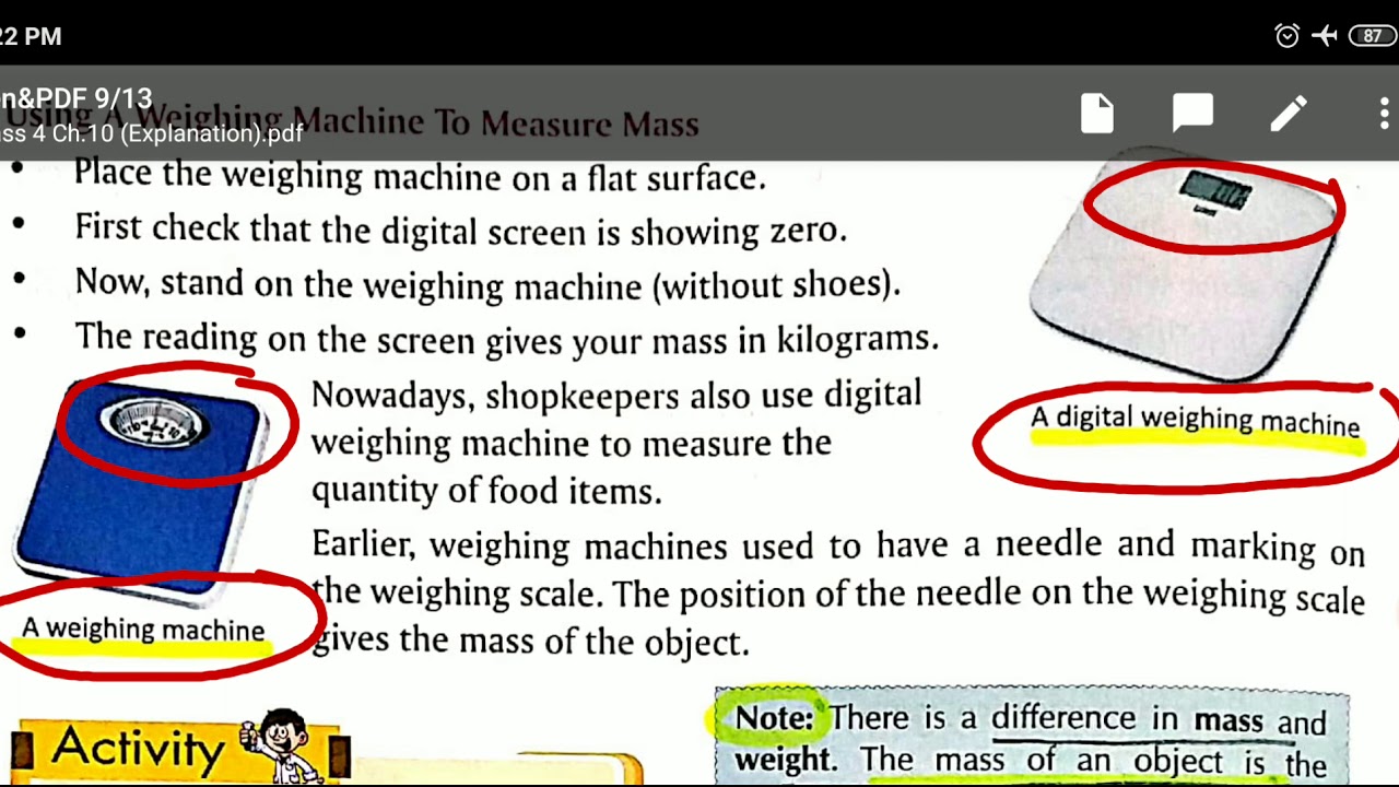Class 4 Science Ch.10 (Measurement Part 2) Ranu Yadav