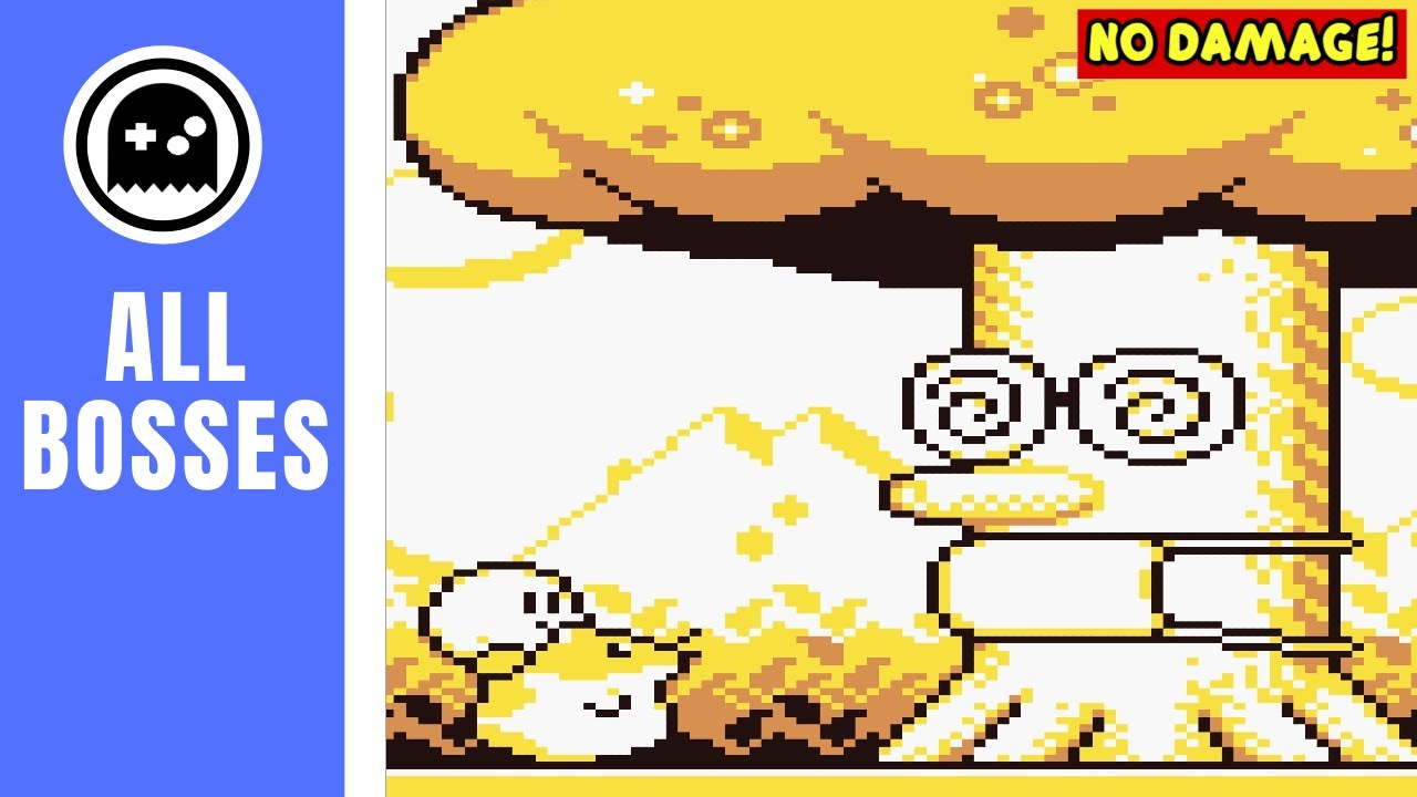 Kirby's Dream Land 2 (GB) - All Bosses - (No Damage)