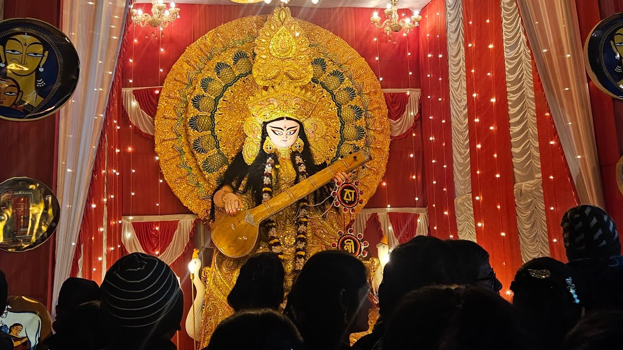 Saraswati pujar Carnival dekhte elam #vlogs
