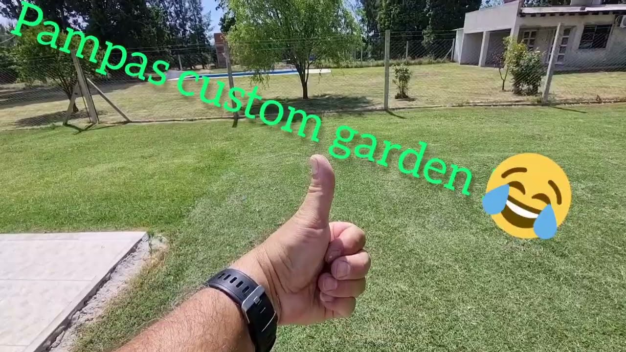 Pampas custom garden!!!! Asmr