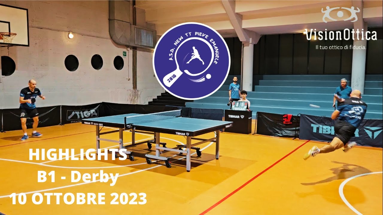B1 Highlights 23/24 - Derby - VisionOttica New TT Pieve Emanuele - A vs B - 10/10/23