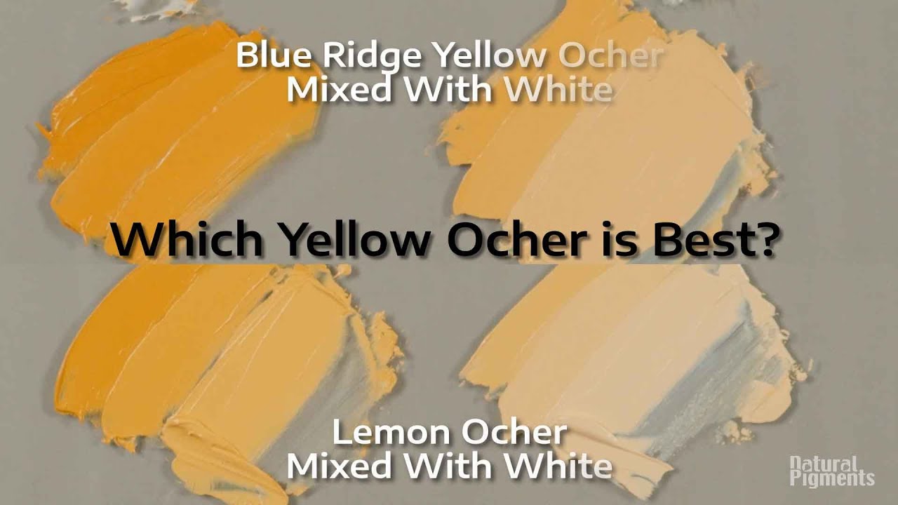 Color Notes: Yellow Ochre&mdash;How to Choose the Right Ocher for Your Painting
