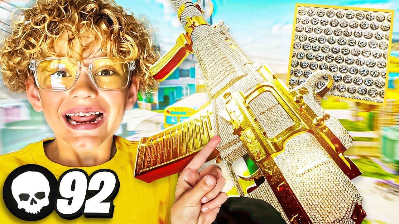 #1 Ребенок открывает Diamond Camo и совершает 92 убийства в Black Ops 6