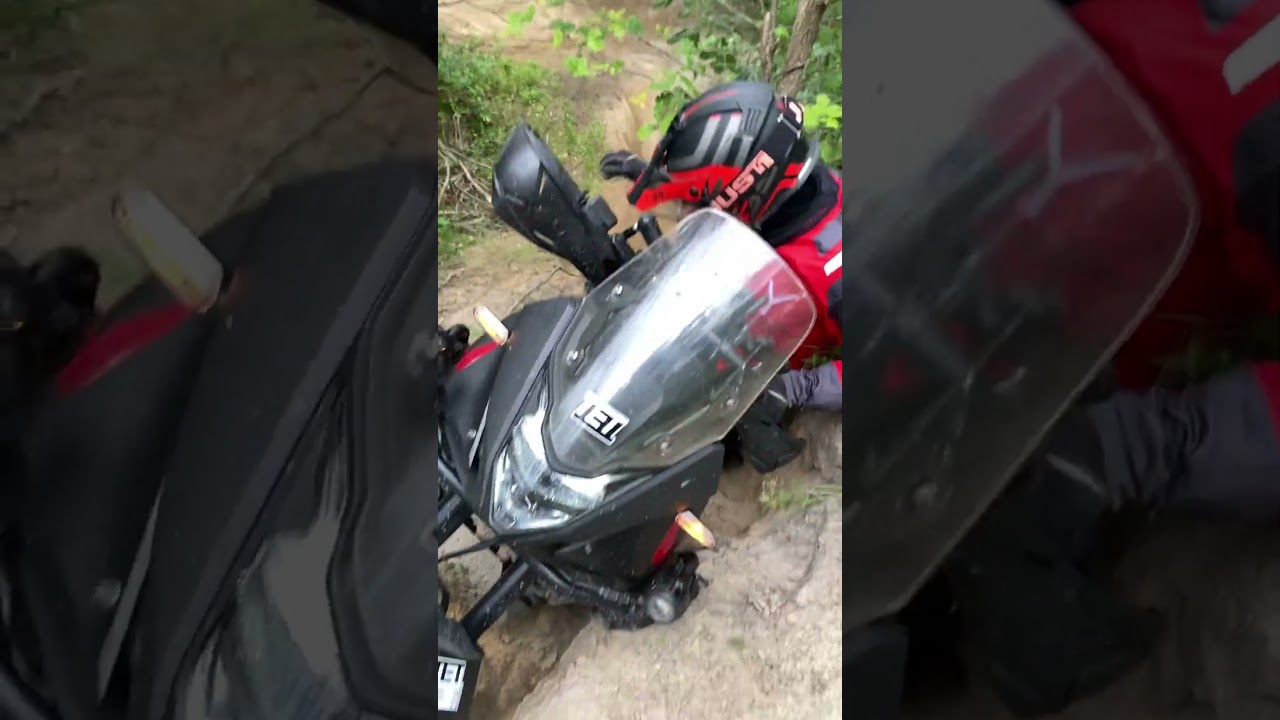 Enduro Hondą Transalp XL750 