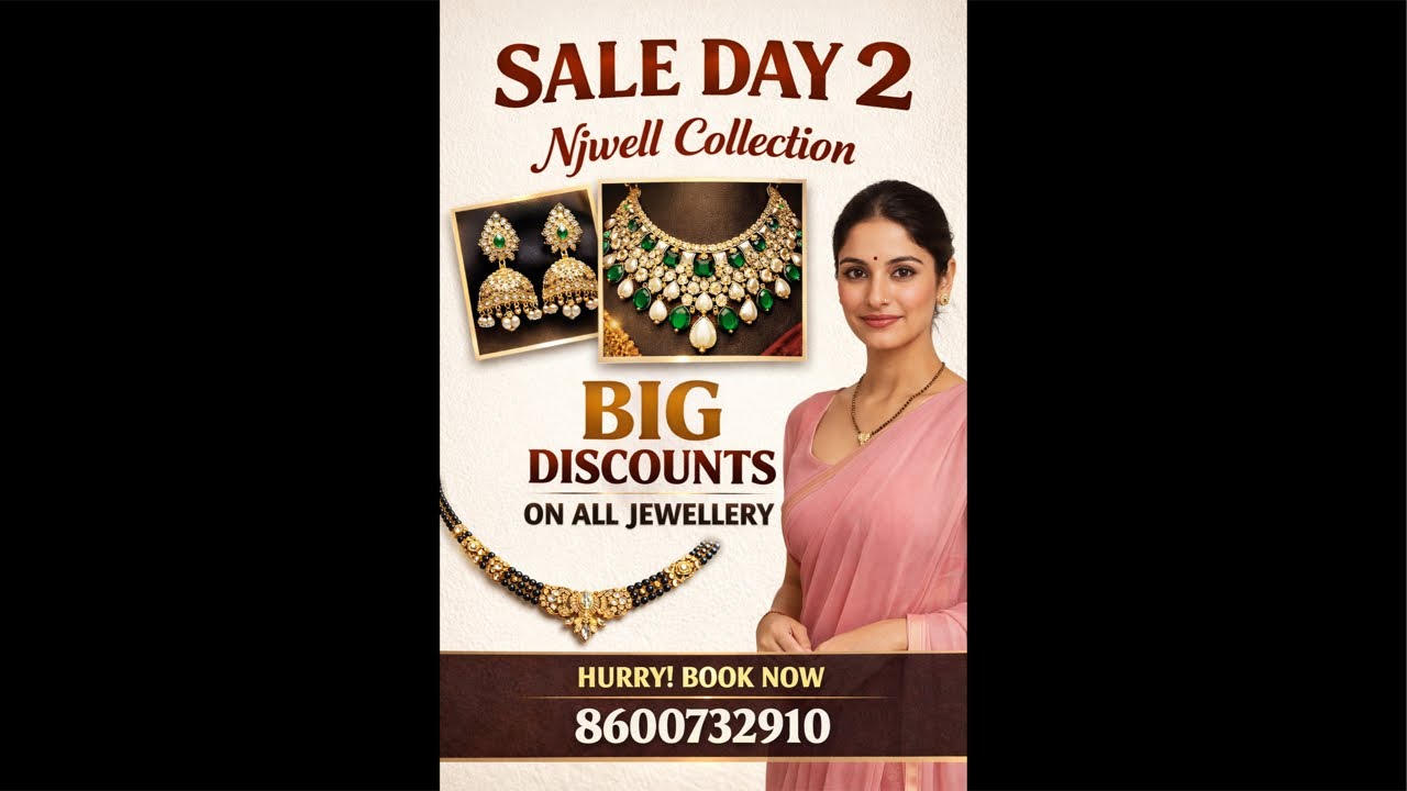 Njwell Collection (Namrata K Tavrej) is live. Sale DAY 2.  Booking no 8600732910