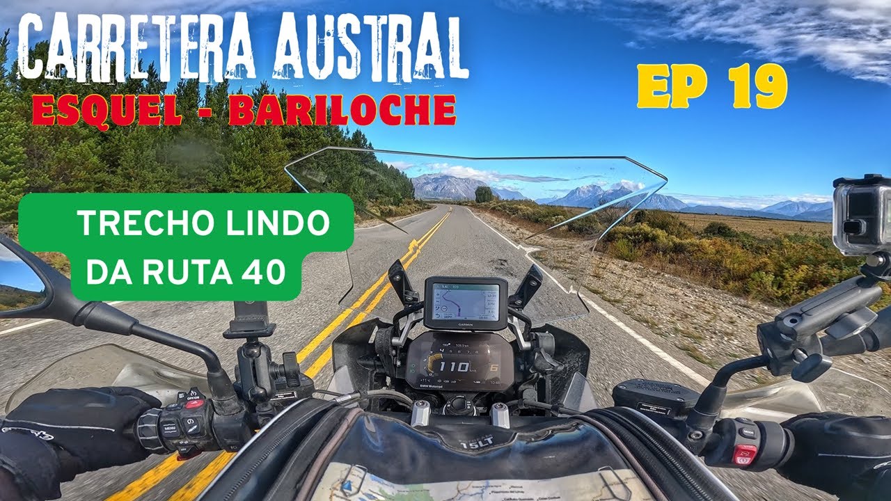 CARRETERA AUSTRAL 2025 | EP 19 - ESQUEL - BARILOCHE. Esse trecho da Ruta 40 é muito lindo !