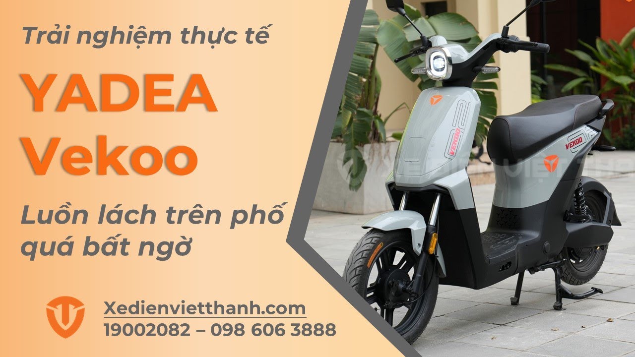 Trải Nghiệm Thực Tế Xe Điện Yadea Vekoo Mới Nhất 2025 - Có quá nhiều bất ngờ!