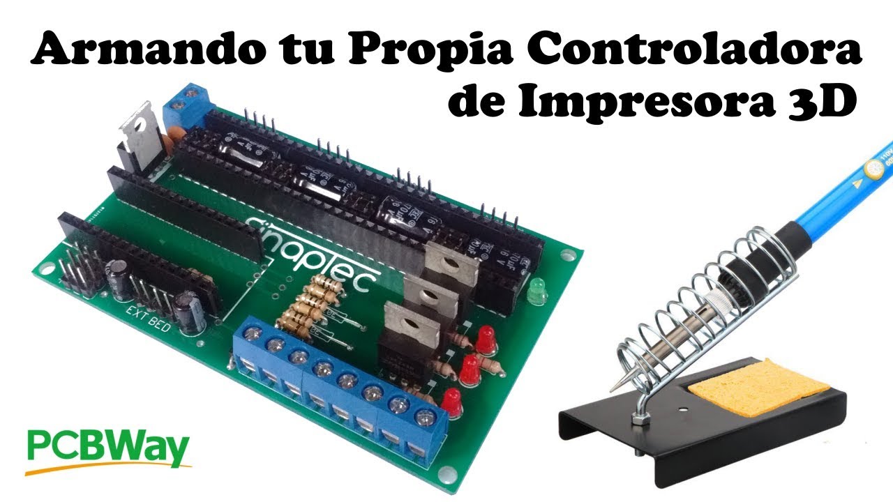 Controladora de Impresora 3D SinapTec AT328.02 &ndash; Parte 2