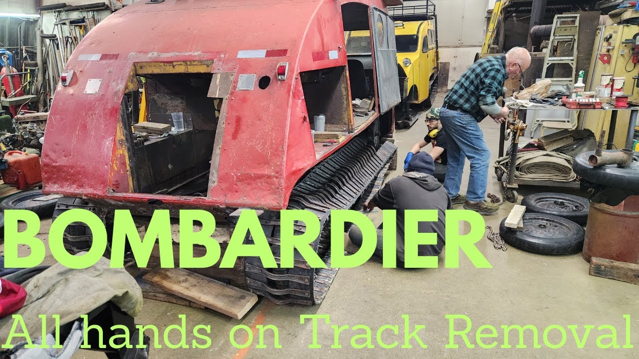 Все силы на демонтаж колес и гусениц | Bombardier
